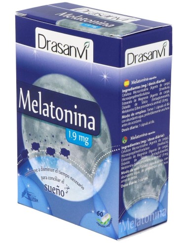 Melatonina 1,9Mg. 60Cap. de Drasanvi