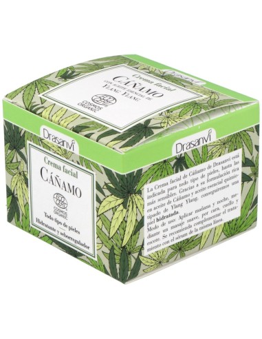 Crema Facial Cañamo 50Ml. Ecocert Bio de Drasanvi