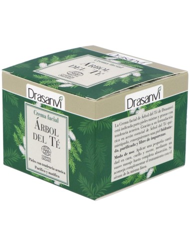 Crema Facial Arbol Te Cosm Org 50Ml Drasanvi