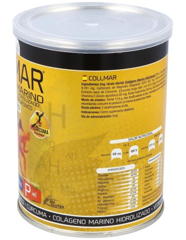 Collmar Magnesio + Curcuma Sabor Limon 300Gr. de Drasanvi