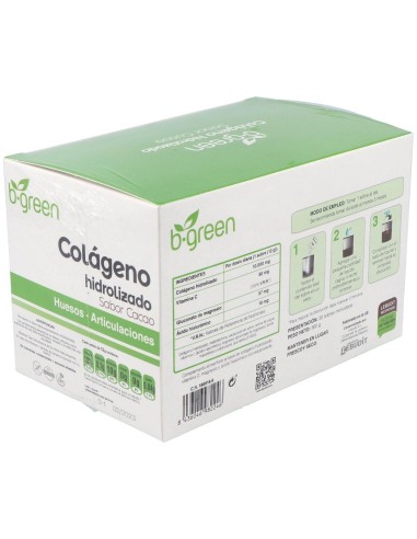 Colageno Hidrolizado Cacao  30Sbrs. de B.Green (Lab. Lebudit)