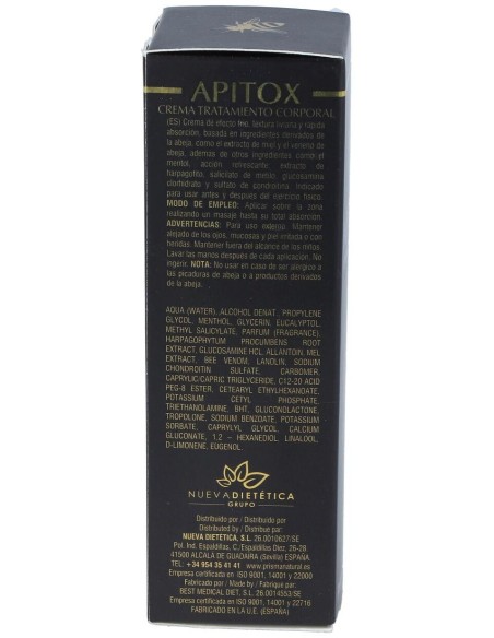 Apitox Crema Anti-Dolor Tubo 100Ml. de Prisma Natural