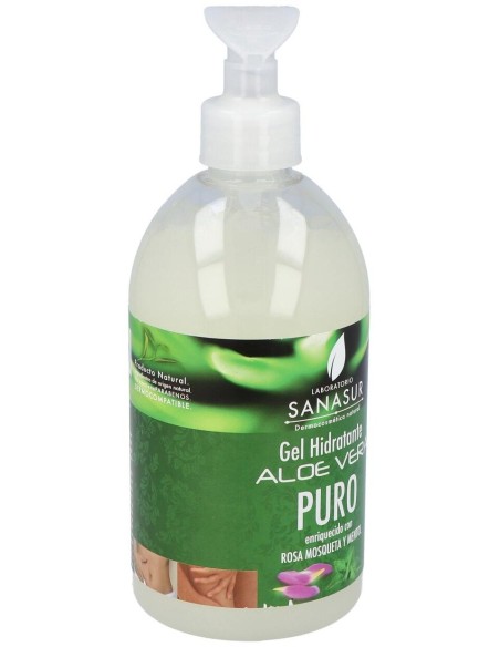 Gel Aloe Vera Con Rosa Mosqueta Y Mentol 500Ml. de Sanasur
