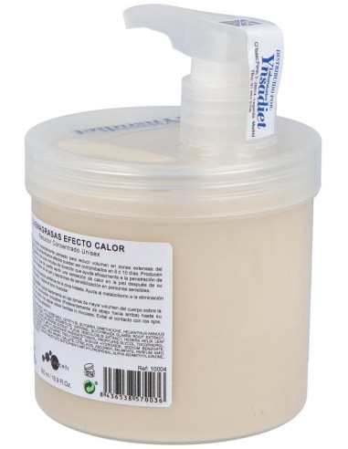 Quemagrasas Efecto Calor 500 Ml de Ynsadiet