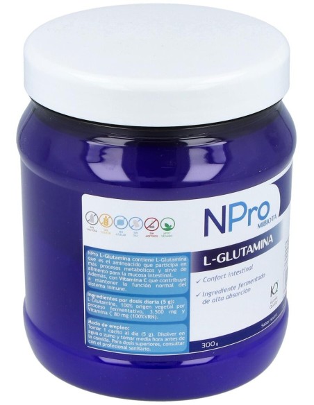Npro L-Glutamina 300Gr. de Npro