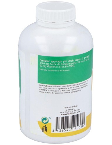 Onagra 500Mg 450Perlas**** de Complement