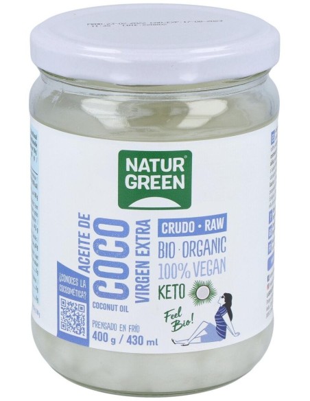 Aceite Virgen de Coco 400g de Naturgreen