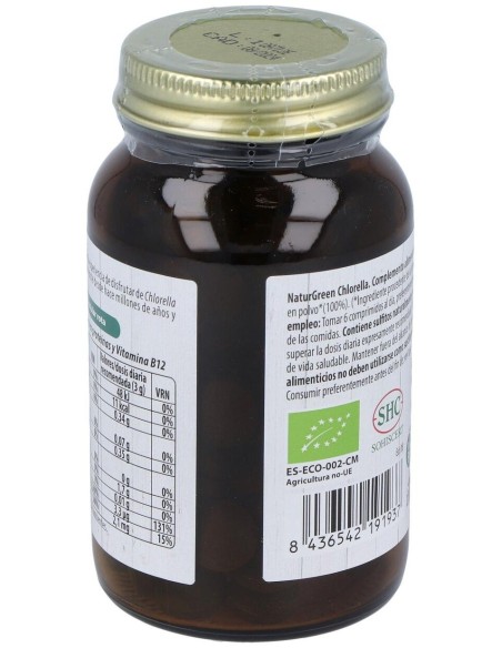 Experience Chlorella 180Comp. de Naturgreen