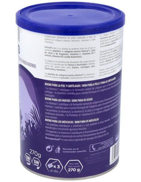 Colageno Bioactivo Marino 270Gr. Forticoll de Almond