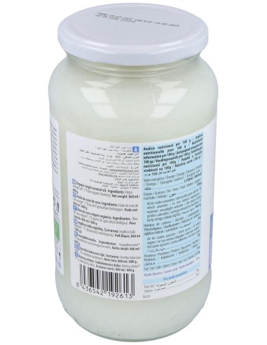 Aceite Virgen De Coco 1ª Presion Frio 800Gr. Bio de Naturgreen