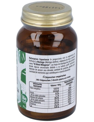 Experience Moringa 90Cap. Bio de Naturgreen
