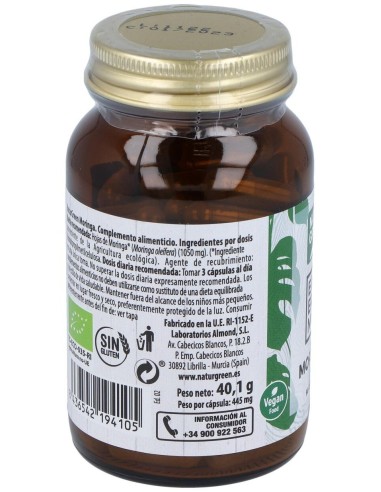Experience Moringa 90Cap. Bio de Naturgreen