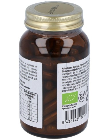 Experience Moringa Bio 90 Cápsulas  de Naturgreen