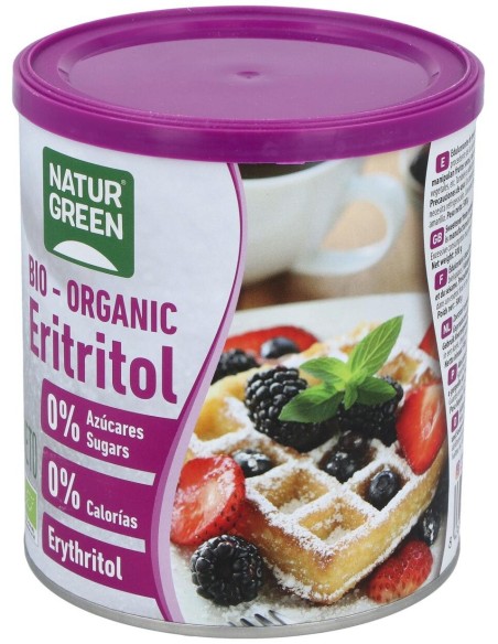 Eritritol Endulzante 500Gr. Bio de Naturgreen