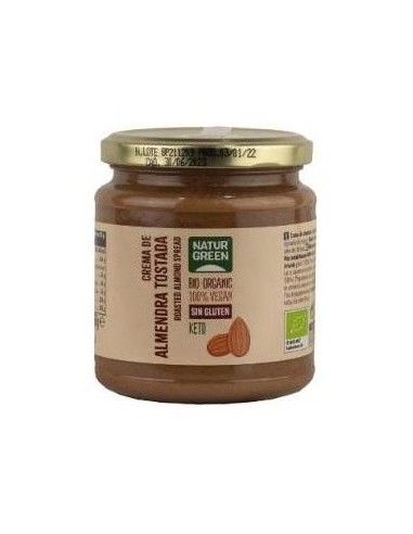 Crema De Almendra Tostada 250Gr. Bio Sg de Naturgreen