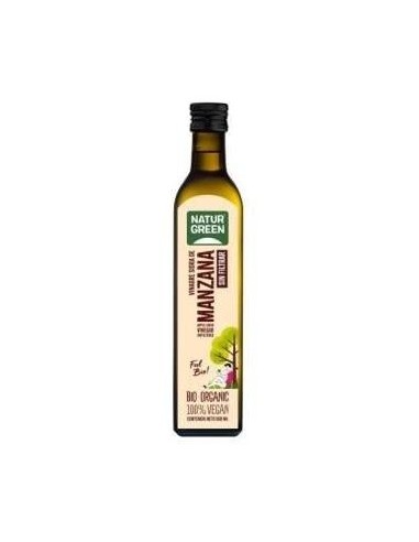 Vinagre De Sidra De Manzana Sin Filtrar 500Ml. Bio de Naturgreen