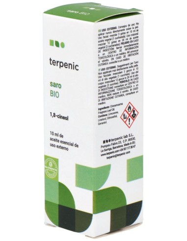 Saro (Mandravasarotra) Aceite Esencial Bio 10Ml. de Terpenic