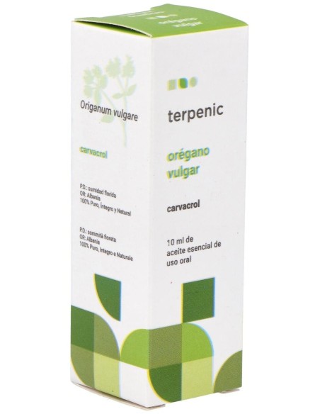 Oregano Vulgar Aceite Esencial Alimentario 10Ml. de Terpenic