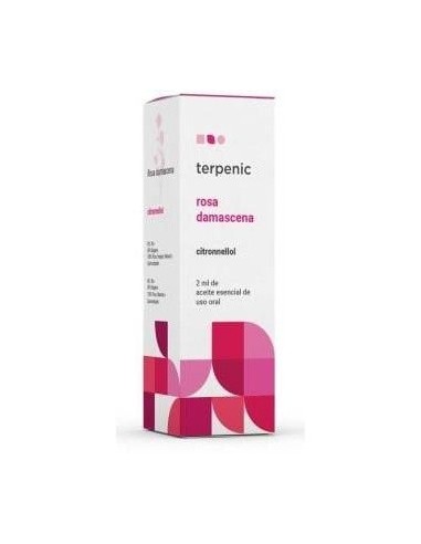 Rosa Damascena Aceite Esencial Alimentario 2Ml. de Terpenic