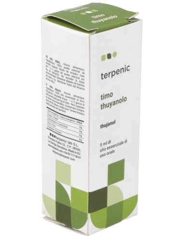 Tomillo Tuyanol Aceite Esencial Alimentario 5Ml. de Terpenic