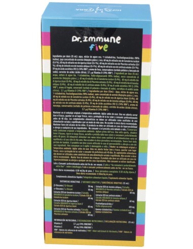Jarabe Dr. Inmune Five 250Ml de Hifas Da Terra - Hdt