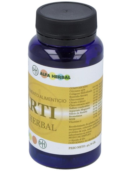 Arti Herbal 60Cap. de Alfa Herbal