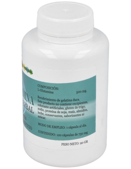 L-Glutamina Herbal 120Cap. de Alfa Herbal