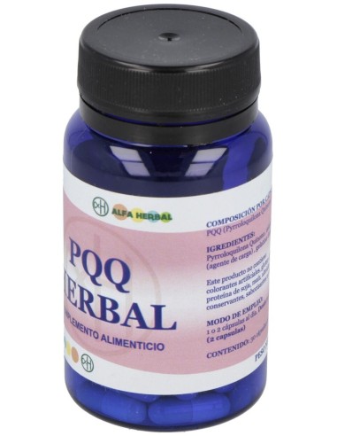 Pqq Herbal 30Cap. de Alfa Herbal