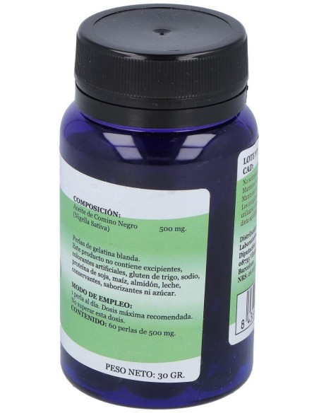 Aceite De Comino Negro 60Perlas de Alfa Herbal