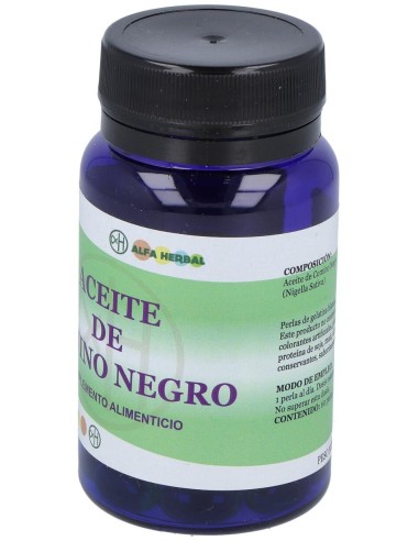 Aceite De Comino Negro 60Perlas de Alfa Herbal