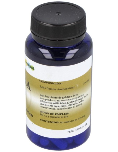 Gaba 500Mg. 60Cap. de Alfa Herbal