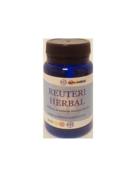 Reuteri Herbal 20Cap. Refrigeracion de Alfa Herbal