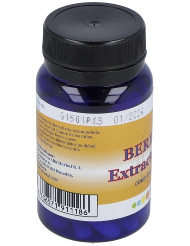 Berberina Extracto De Raiz 60Cap. de Alfa Herbal