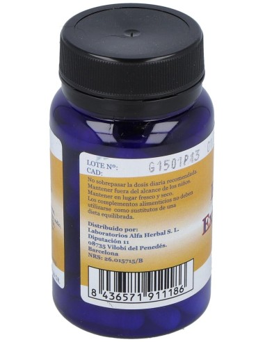 Berberina Extracto De Raiz 60Cap. de Alfa Herbal