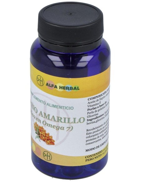 Espino Amarillo Omega 7 90Perlas de Alfa Herbal