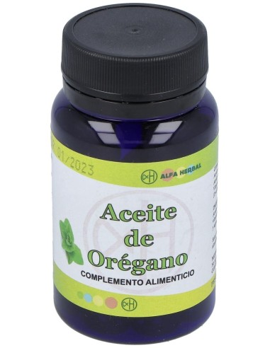 Aceite De Oregano 60Perles de Alfa Herbal