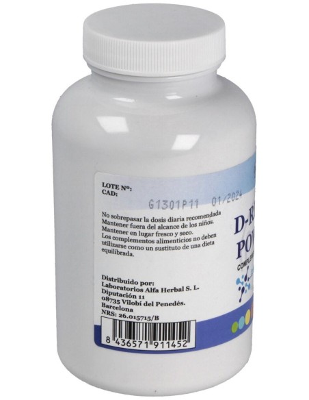 D-Ribosa 200Gr. de Alfa Herbal