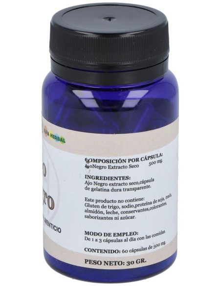 Ajo Negro 60Cap. de Alfa Herbal