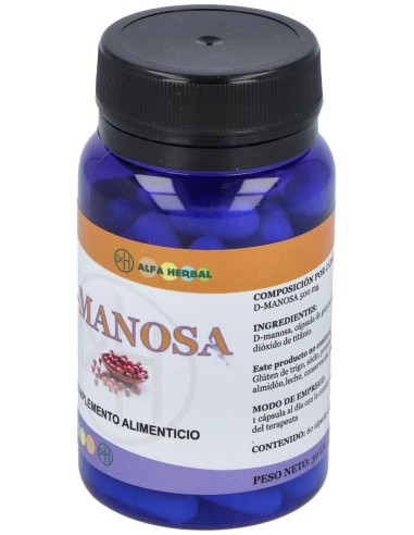 D-Manosa 60Cap. de Alfa Herbal