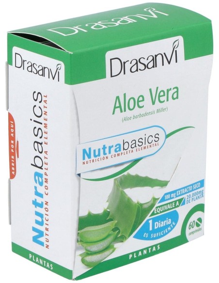 Aloe Vera 60 Comprimidos Nutrabasicos Drasanvi