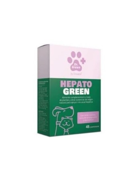 Hepatogreen Perros Y Gatos 48Comp. de Dr. Green Vet