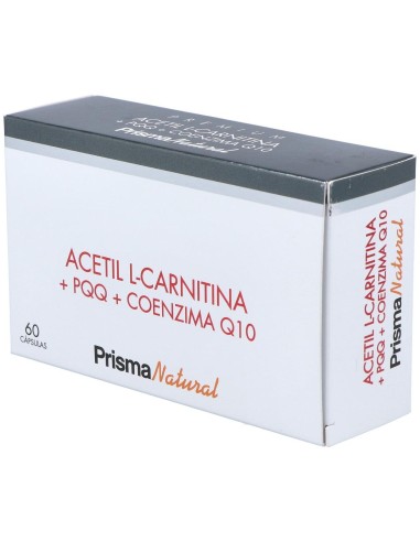 Acetil L-Carnitina+Pqq+Q10 60Cap. de Prisma Natural