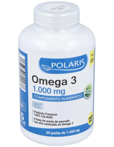 Omega 3 1000Mg. 60Perlas de Polaris