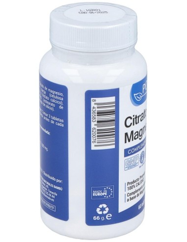 Magnesio Citrato 600Mg. 60Comp. de Polaris