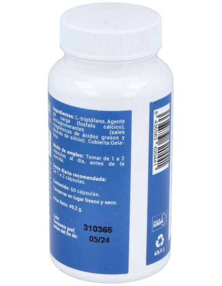 L-Triptofano 500Mg. 60Cap. de Polaris