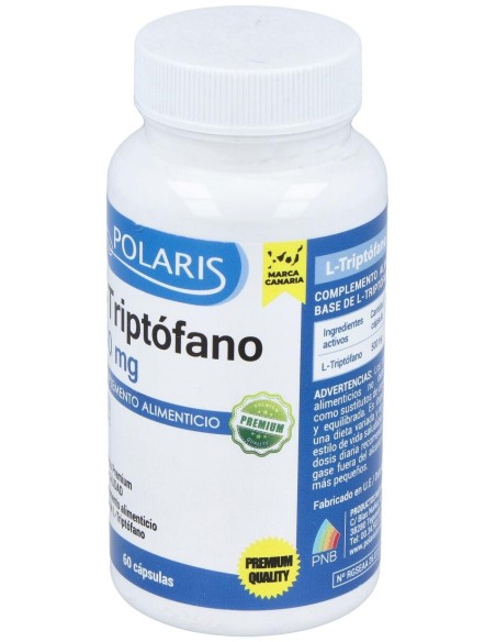 L-Triptofano 500Mg. 60Cap. de Polaris