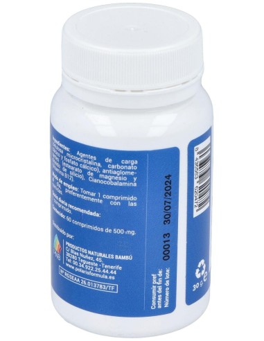 Vitamina B12 1000Mcg. 60Comp. de Polaris