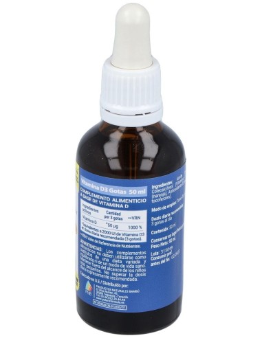 Vitamina D3 50Ml. de Polaris