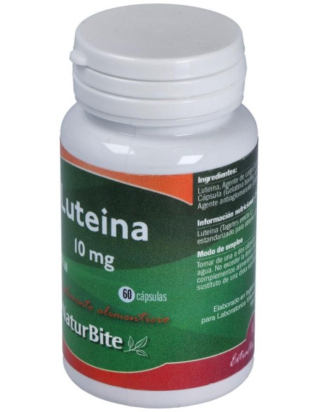 Luteina40mg, 60 Caps. de NaturBite