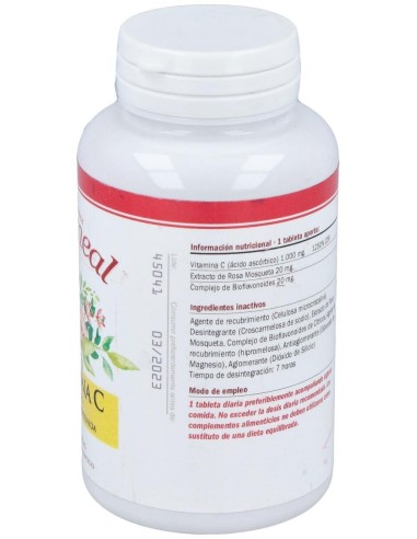 Vitamina C - 1000 Liber. Sostenida, 100 Tabl.  de Vitameal